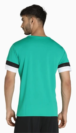 Футболка Puma teamRISE Jersey зеленый Муж L 704932-05 фото 5 — интернет-магазин Tapok