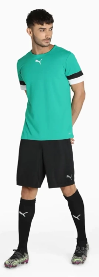 Футболка Puma teamRISE Jersey зеленый Муж L 704932-05 фото 6 — интернет-магазин Tapok