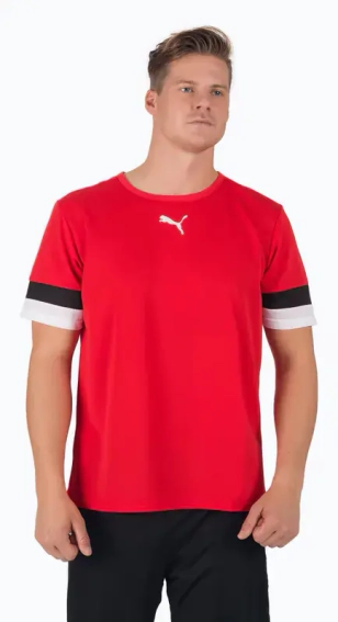 Футболка Puma teamRISE Jersey червоний Чол L 704932-01 фото 3 — інтернет-магазин Tapok