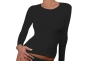 Футболка с длинным рукавом T-shirt Manica Lunga Girocollo черный Жен L K2601 Nero Фото 1