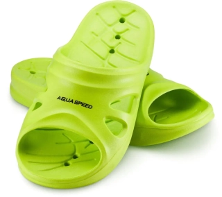 Шлепанцы Aqua Speed FLORIDA 6615 салатовый Дет 28 464-06