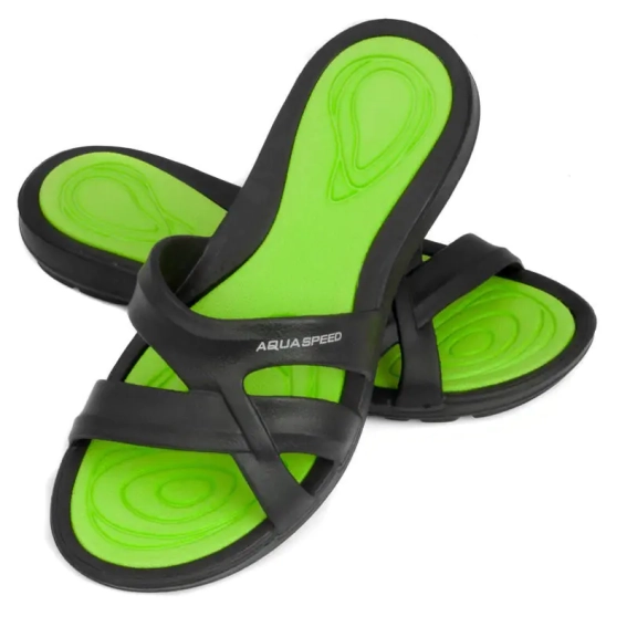 Шльопанці Aqua Speed PANAMA 6594 чорний, зелений Жін 36 513-38 фото 1 — інтернет-магазин Tapok