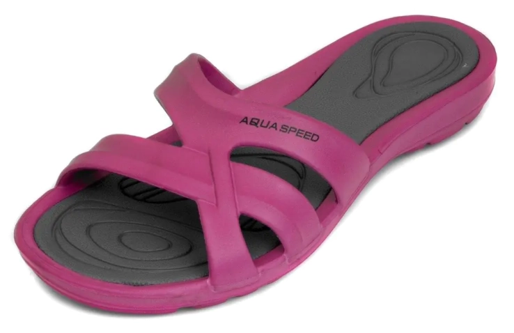 Шльопанці Aqua Speed PANAMA 6608 рожевий, сірий Жін 36 513-03 фото 2 — інтернет-магазин Tapok