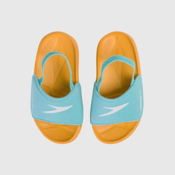 Шльопанці Speedo LEARN TO SWIM SLIDE IU BLUE/ORANGE блакитний, помаранчевий Діт 21,5 8-11299D719 фото 2 — інтернет-магазин Tapok