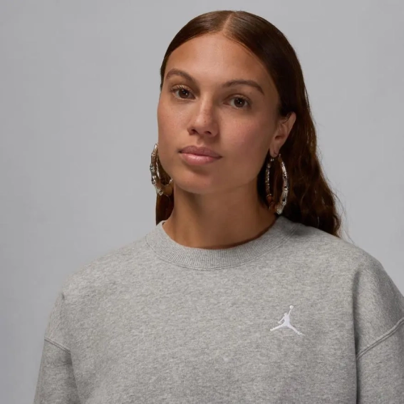 Кофта жіночі Jordan Brooklyn Fleece Sweatshirt (FV7074-063) фото 3 — інтернет-магазин Tapok