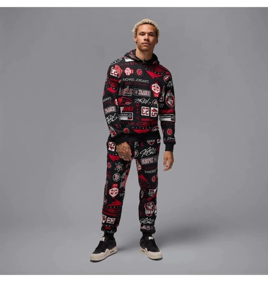 Кофта чоловіча Jordan Essentials Men's Printed Fleece (HM7254-010) фото 10 — інтернет-магазин Tapok