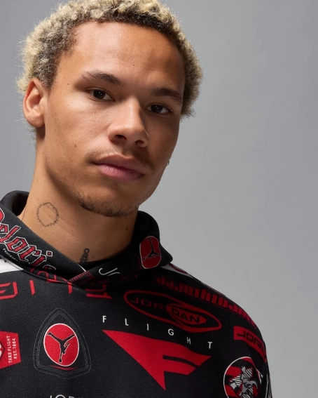 Кофта чоловіча Jordan Essentials Men's Printed Fleece (HM7254-010) фото 3 — інтернет-магазин Tapok