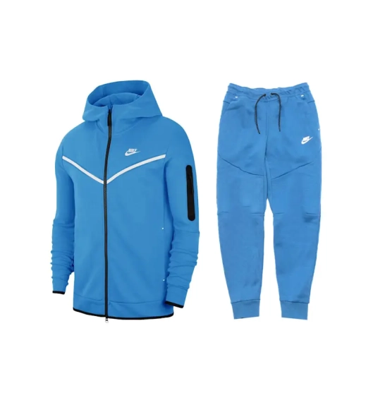 Костюм Nike Tech Fleece (синий) CU4489-407_CU4495-407 фото 1 — интернет-магазин Tapok
