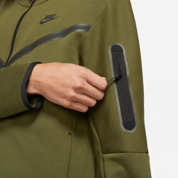 Кофта Nike M NSW TCH FLC HOODIE FZ WR CU4489-326 фото 1 — інтернет-магазин Tapok