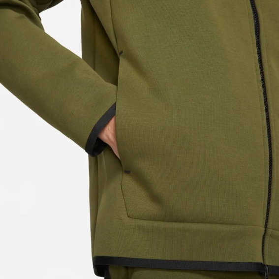 Кофта Nike M NSW TCH FLC HOODIE FZ WR CU4489-326 фото 2 — інтернет-магазин Tapok