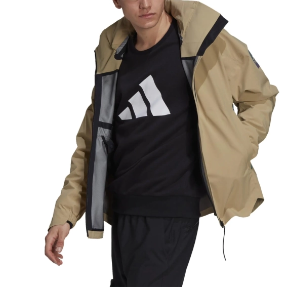 Куртка Adidas Myshelter Rain (бежева) GT6574 фото 6 — інтернет-магазин Tapok