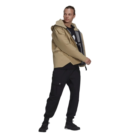 Куртка Adidas Myshelter Rain (бежева) GT6574 фото 11 — інтернет-магазин Tapok