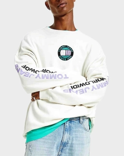 Свитшот Tommy HF (белый) DM0DM12376
