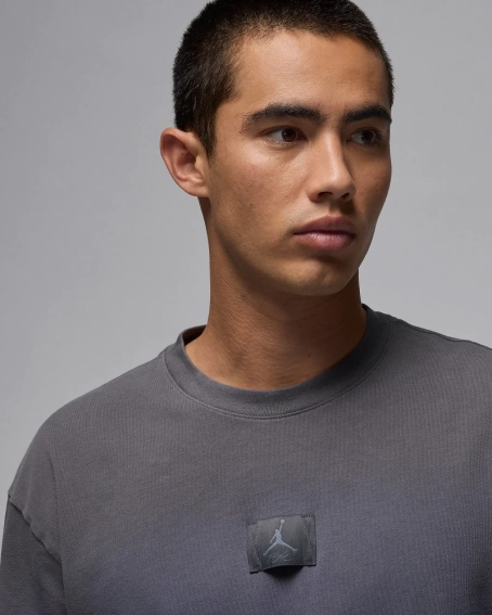 Футболка M J FLT ESS WSH 85 SS CRW  Чол L FZ1914-068 фото 3 — інтернет-магазин Tapok