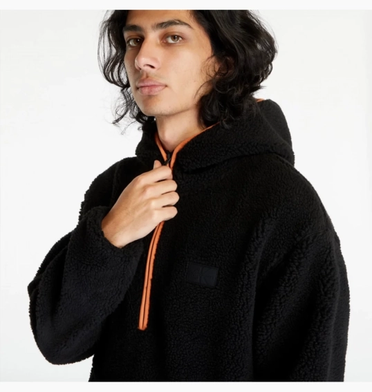 Худые Calvin Klein Sherpa (черное) J30J324086 фото 2 — интернет-магазин Tapok