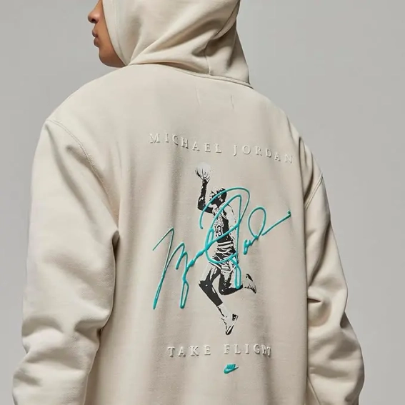 Худые Jordan Esssentials Fleece (бежевое) DH9019-104 фото 5 — интернет-магазин Tapok