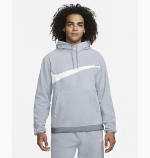 Худі Nike Sherpa Swoosh (сіре) DQ4896-073