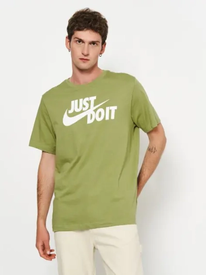 Футболка Nike M Nsw Tee Just Do It Swoosh AR5006-334 фото 1 — интернет-магазин Tapok