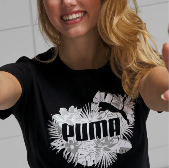 Футболка Puma Essentials Flower Power 678758-01 фото 5 — интернет-магазин Tapok