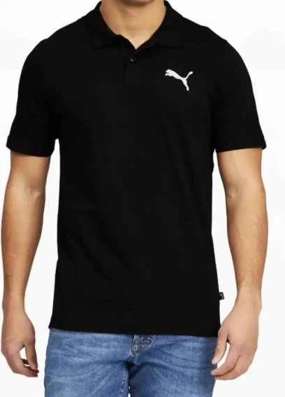 Футболка Puma Essentials Jersey Polo 588509-01 фото 2 — інтернет-магазин Tapok