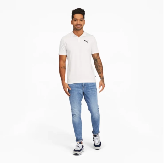 Футболка Puma Essentials Jersey Polo 588509-02 фото 3 — інтернет-магазин Tapok