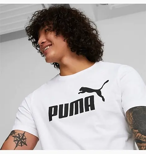 Футболка Puma Essentials Logo Tee 586449 02 фото 3 — інтернет-магазин Tapok
