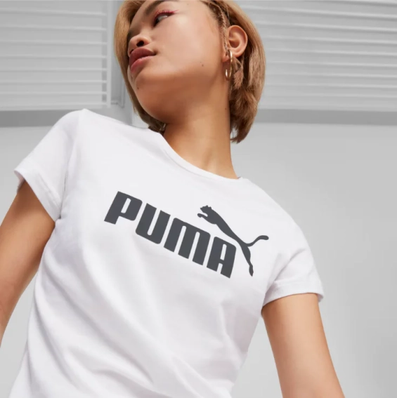 Футболка Puma Essentials Logo Tee 586295-02 фото 2 — интернет-магазин Tapok
