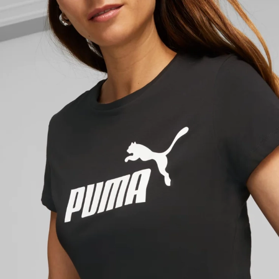 Футболка Puma Essentials Logo Tee 586295-01 фото 2 — интернет-магазин Tapok