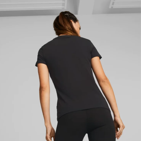 Футболка Puma Essentials Logo Tee 586295-01 фото 3 — интернет-магазин Tapok