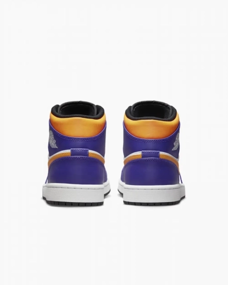 Кросівки чоловічі Jordan 1 Mid фіолетові DQ8426-517 44 DQ8426-517 фото 7 — інтернет-магазин Tapok