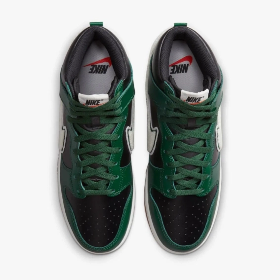 Кросівки чоловічі Кроссовки Nike Dunk High Retro Shoes Black/Green  Dr8805-001 42 Dr8805-001 фото 3 — інтернет-магазин Tapok