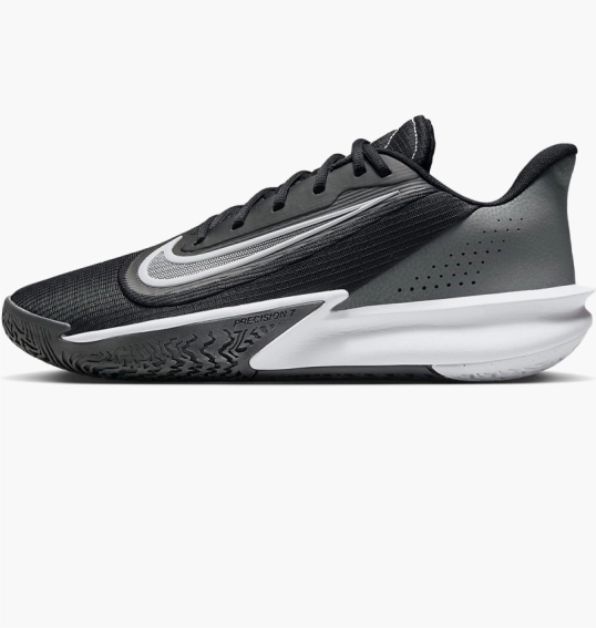 Кроссовки мужские Nike Precision 7 Black/Grey FN4322-005 фото 1 — интернет-магазин Tapok