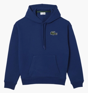 Худі унісекс Lacoste Loose Fit Hoodie Blue SH6404F9F
