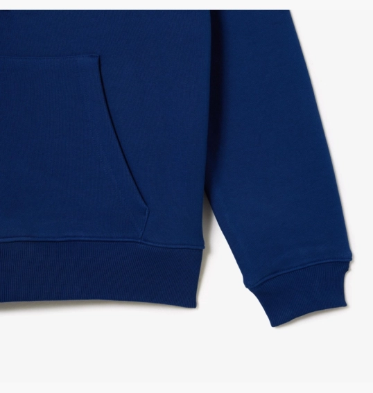 Худі унісекс Lacoste Loose Fit Hoodie Blue SH6404F9F фото 3 — інтернет-магазин Tapok