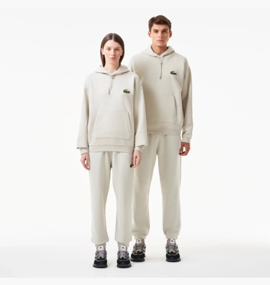 Худі унісекс Lacoste Loose Fit Beige SH2754BUQ фото 5 — інтернет-магазин Tapok