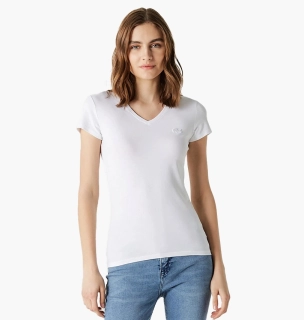 Футболка жіноча Lacoste T-Shirt White TF221414B