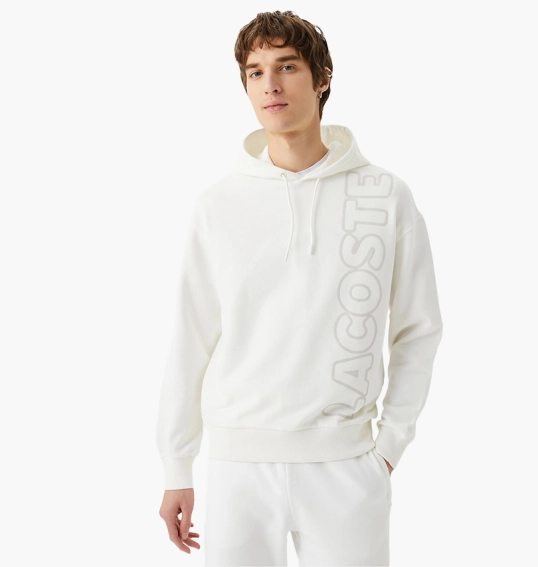 Худі чоловіче Lacoste Hoodie White SH031616B фото 1 — інтернет-магазин Tapok