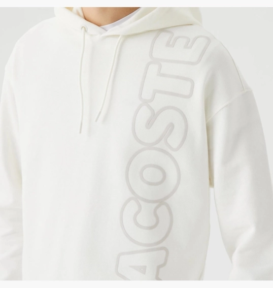 Худі чоловіче Lacoste Hoodie White SH031616B фото 2 — інтернет-магазин Tapok