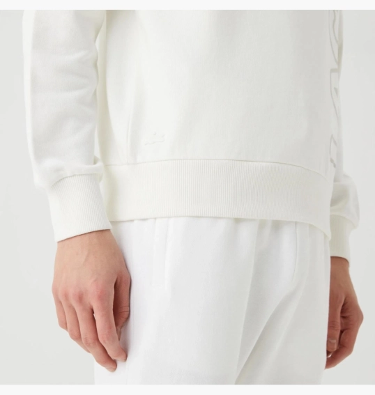 Худі чоловіче Lacoste Hoodie White SH031616B фото 3 — інтернет-магазин Tapok