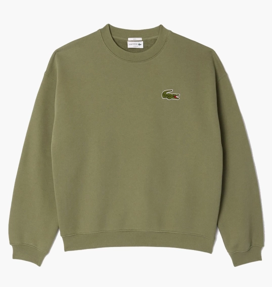 Світшот унісекс Lacoste Loose Fit Green SH2741BMY фото 1 — інтернет-магазин Tapok