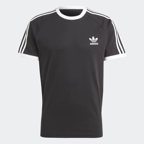 Футболка 3-STRIPES TEE IA4845 Adidas L Черный IA4845 фото 5 — интернет-магазин Tapok