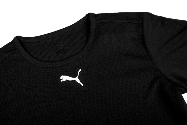Футболка Puma teamRISE Jersey Jr чорний Діт 140 см 704938-03 фото 3 — інтернет-магазин Tapok