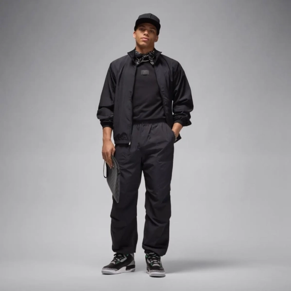 Брюки чоловічі Air Jordan Air Essentials Woven Pants Blue (FV7306-010) фото 4 — інтернет-магазин Tapok