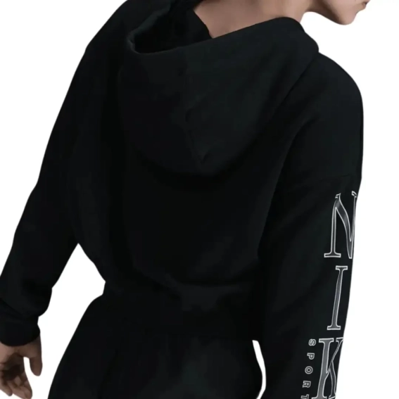 Толстовка Nike W NSW CLUB FLC OS GX CRP HDY HJ0925-010 фото 2 — інтернет-магазин Tapok