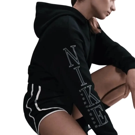 Толстовка Nike W NSW CLUB FLC OS GX CRP HDY HJ0925-010 фото 3 — інтернет-магазин Tapok