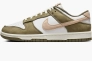 Кросівки чоловічі Nike Dunk Low Retro Prm Medium Olive White/Olive FQ8250-200 Фото 1
