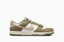 Кросівки чоловічі Nike Dunk Low Retro Prm Medium Olive White/Olive FQ8250-200 Фото 2