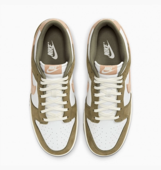 Кросівки чоловічі Nike Dunk Low Retro Prm Medium Olive White/Olive FQ8250-200 фото 6 — інтернет-магазин Tapok