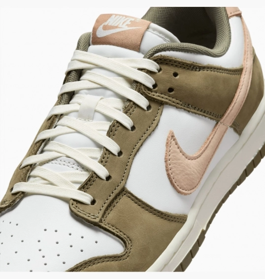 Кросівки чоловічі Nike Dunk Low Retro Prm Medium Olive White/Olive FQ8250-200 фото 8 — інтернет-магазин Tapok