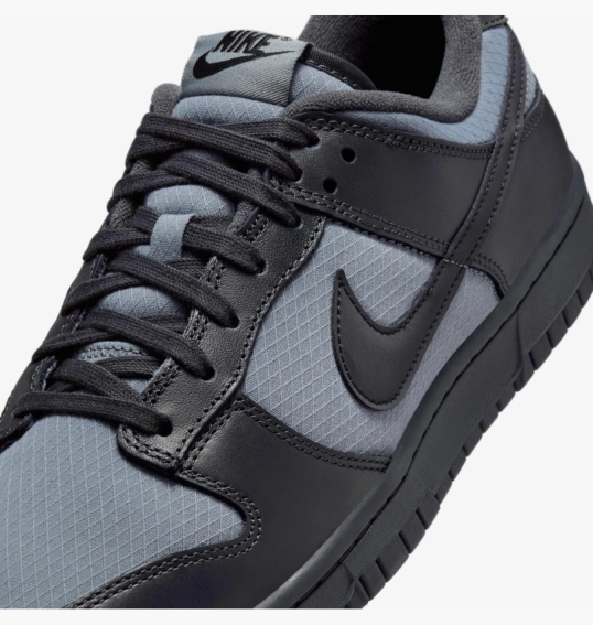 Кросівки чоловічі Nike Sportswear Dunk Retro Se Grey/Black FZ3052-001 фото 3 — інтернет-магазин Tapok